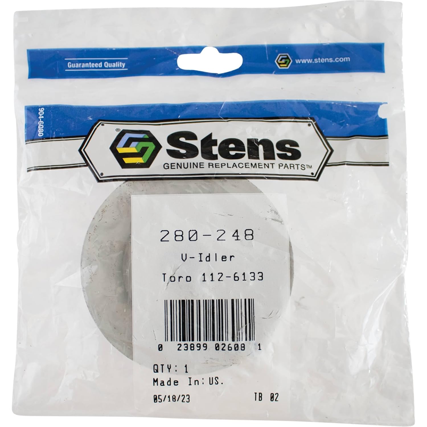Stens - 280-248 V-Idler, Toro 112-6133, ea, 1