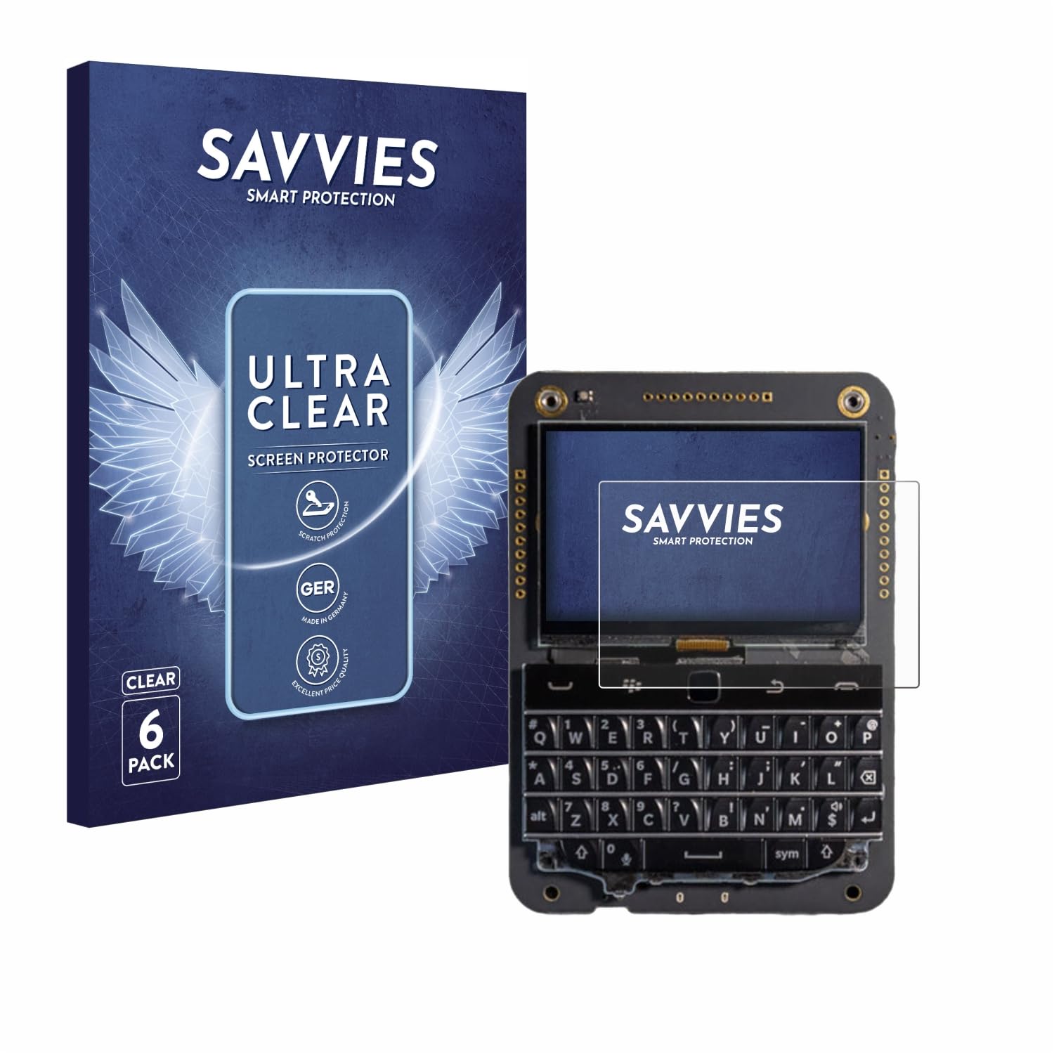 (未使用･未開封品)　6?x Savvies高透明スクリーンプロテクターfor HP Prime、正確に継手???簡単なアセンブリ???簡単にはがせる wyeba8q 中古】6 x Savvies高透明スクリーンプロテクターfor HP Prime