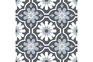FP2944 Sevilla Peel & Stick Floor Tiles, Multicolor