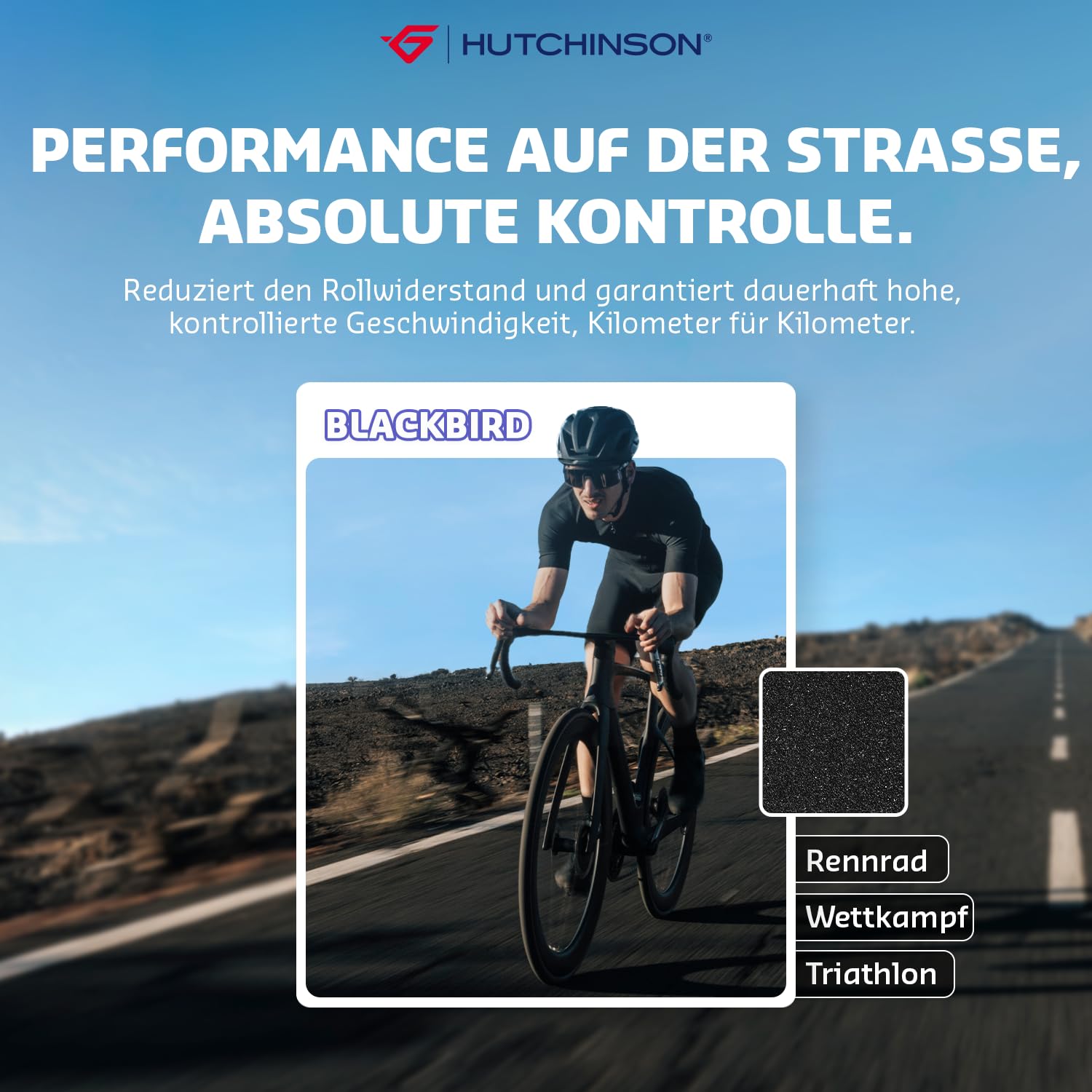 Hutchinson - Blackbird - Reifen für straßenfahrräder Performance - Tubeless Ready
