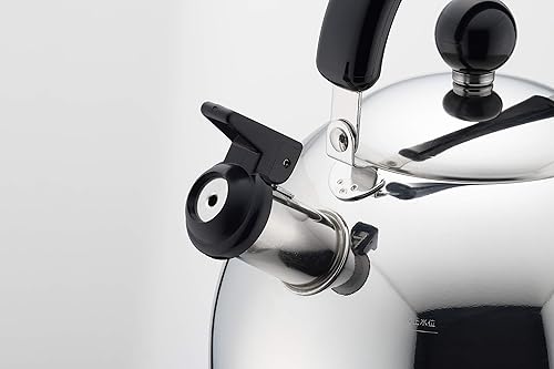 Miniatura 2 de Yoshikawa - Hervidor plateado de 9.1 x 7.8 x 8.7 pulgadas (9.1 x 7.8 x 8.7in)