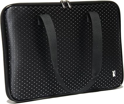 Amazon ブラック クリスタル ショルダーパソコンケースおしゃれなノートパソコンバッグ 女性用 Pcケース Pcバッグ レディース パソコンバック Pcバック かわいいレディース用にもどうぞ 16インチ 15 6インチワイド アルパカ カフェ Pcバッグ ケース