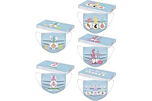 Disposable Easter Masks for Adults: Festive and Secure