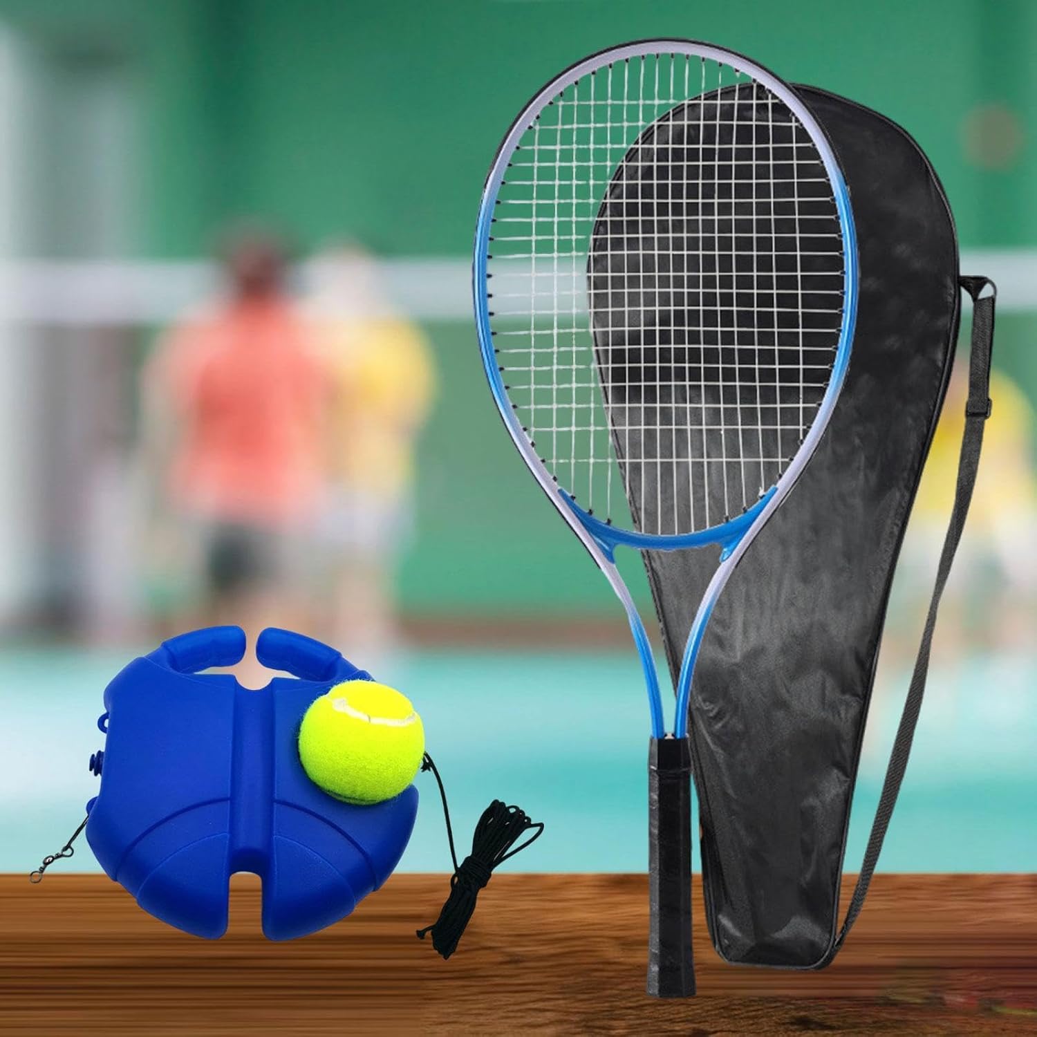 Tennis Racquet Tennis Racket Tennis Practice Kit Tennis Rebounder Set Tennis Training Rebound Ball with String for Playground