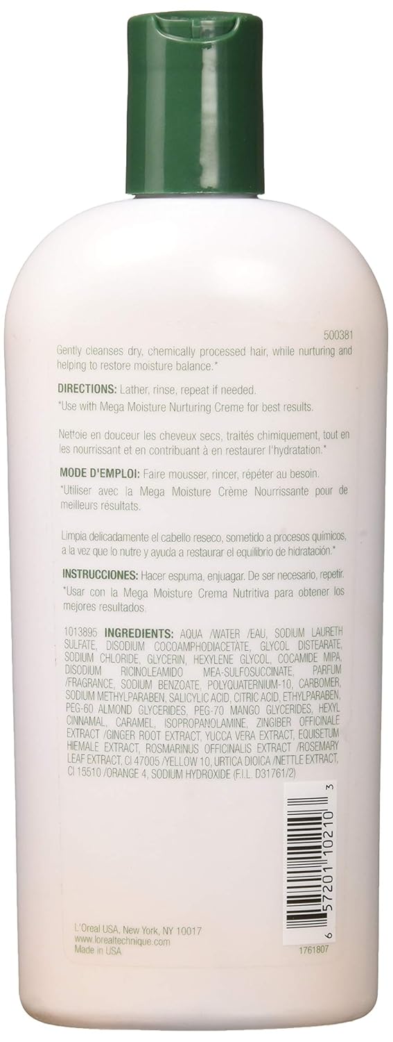 Loreal Natures Therapy Shampoo Mega Moisture 12 Ounce (354ml)
