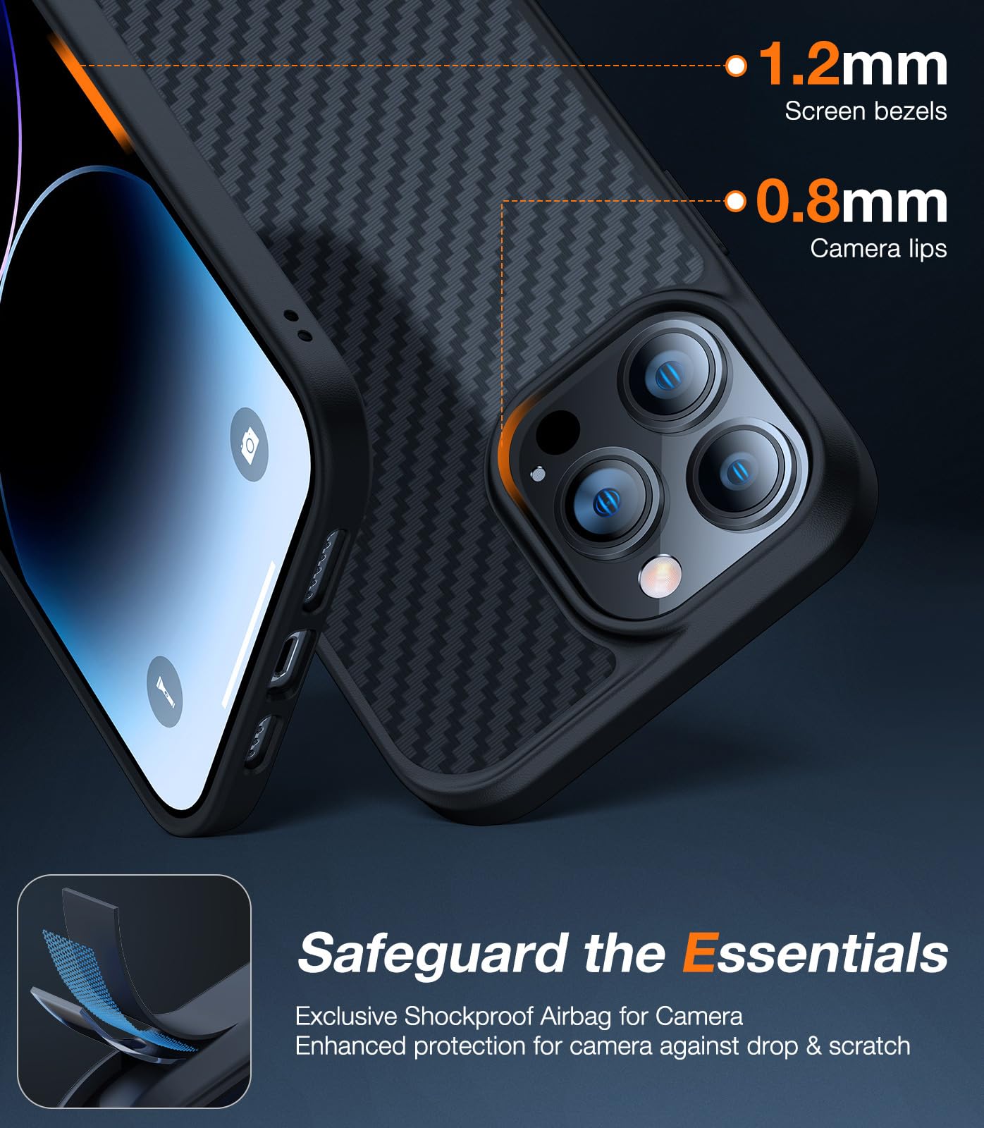 Amazon.com: TORRAS Upgraded Stronger Magnetic for iPhone 14 Pro