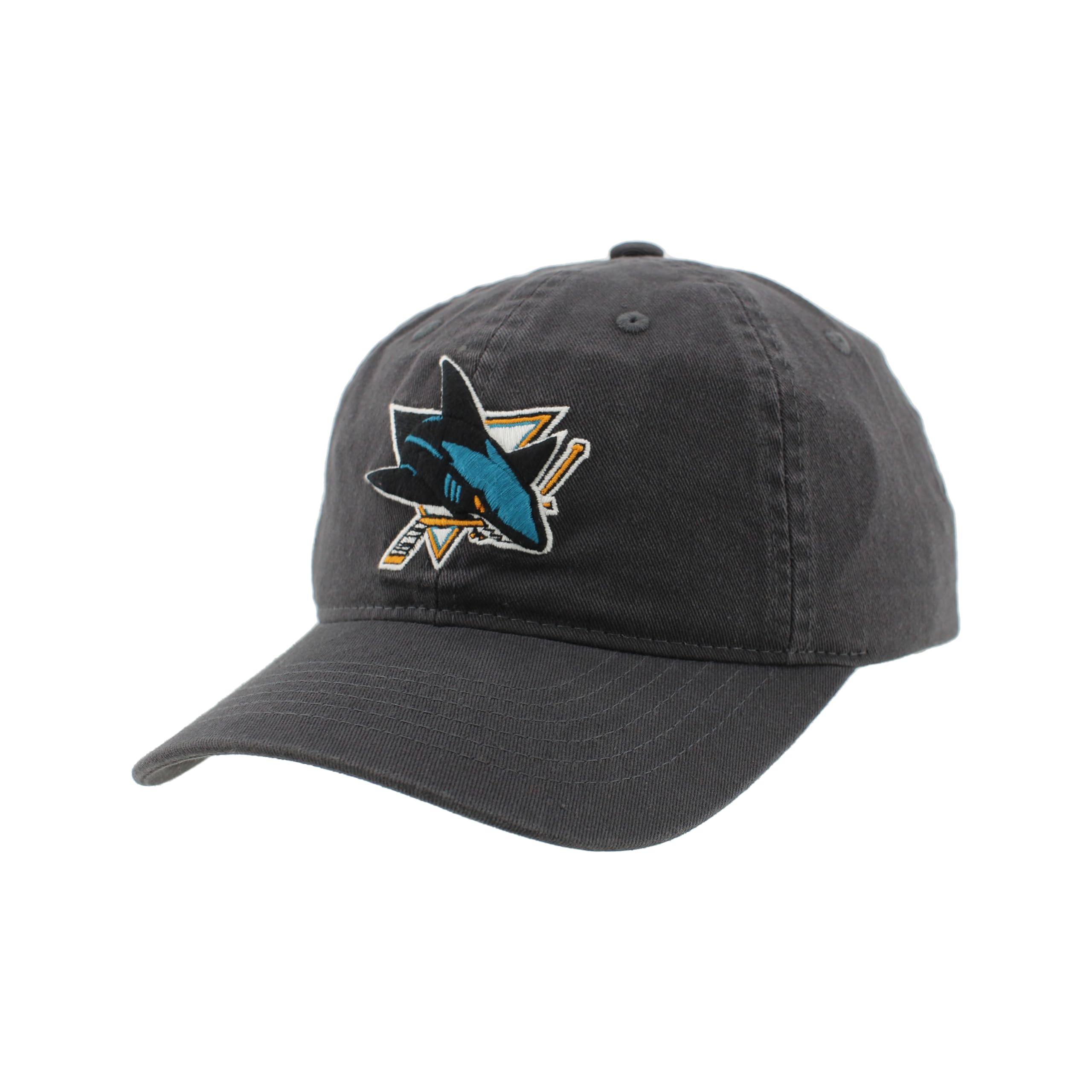 ZHATS NHL Officially Licensed Adjustable Hat Scholarship Icon Charcoal