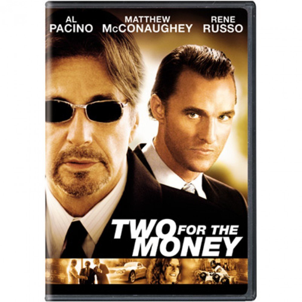 Two for the Money en DVD para tu noche de cine en casa