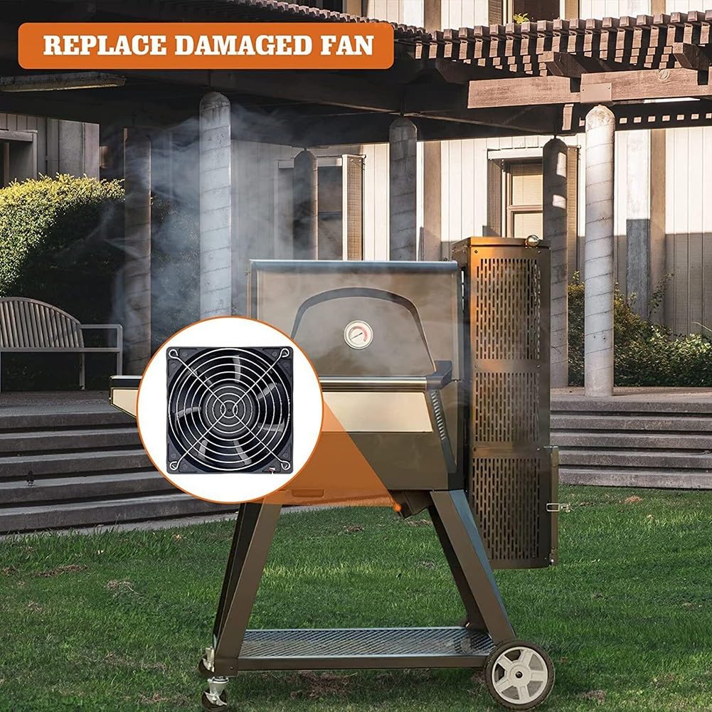 ZYWUOY Abanicos de barbacoa, ventilador para parrilla digital Gravity Series 560/800/1050 XL