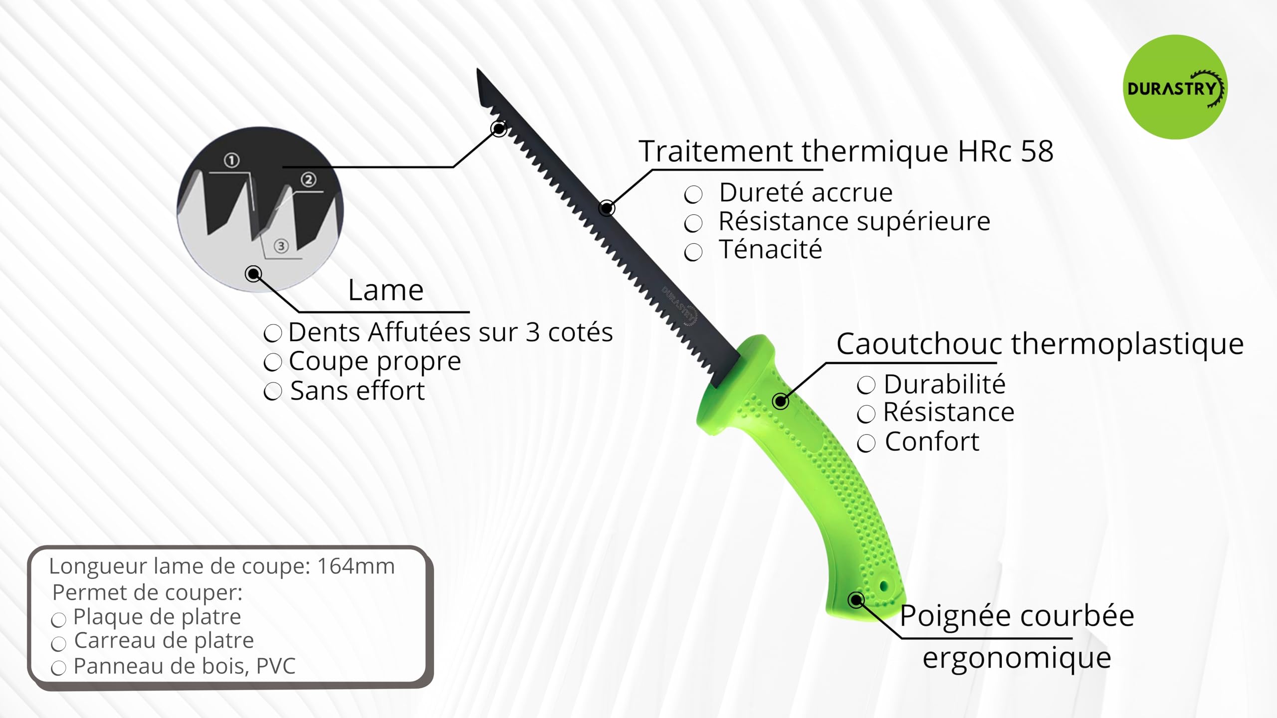 7 Outils Placo Ultra Robuste. Kit Complet Conçu Pour Durer | Niveau à Bulle, Pince Coupante Rail, Lève Plaque Placo, Grignoteuse Métal, Pince à Sertir Rail Placo, Scie Placo, Rape Placo
