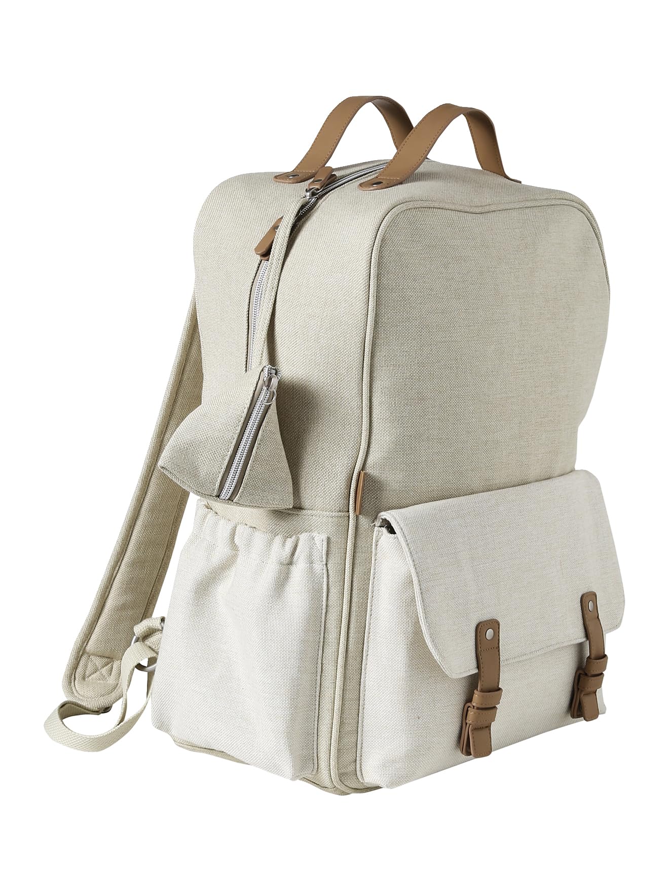 VERTBAUDET Bergen Wickelrucksack, naturfarben