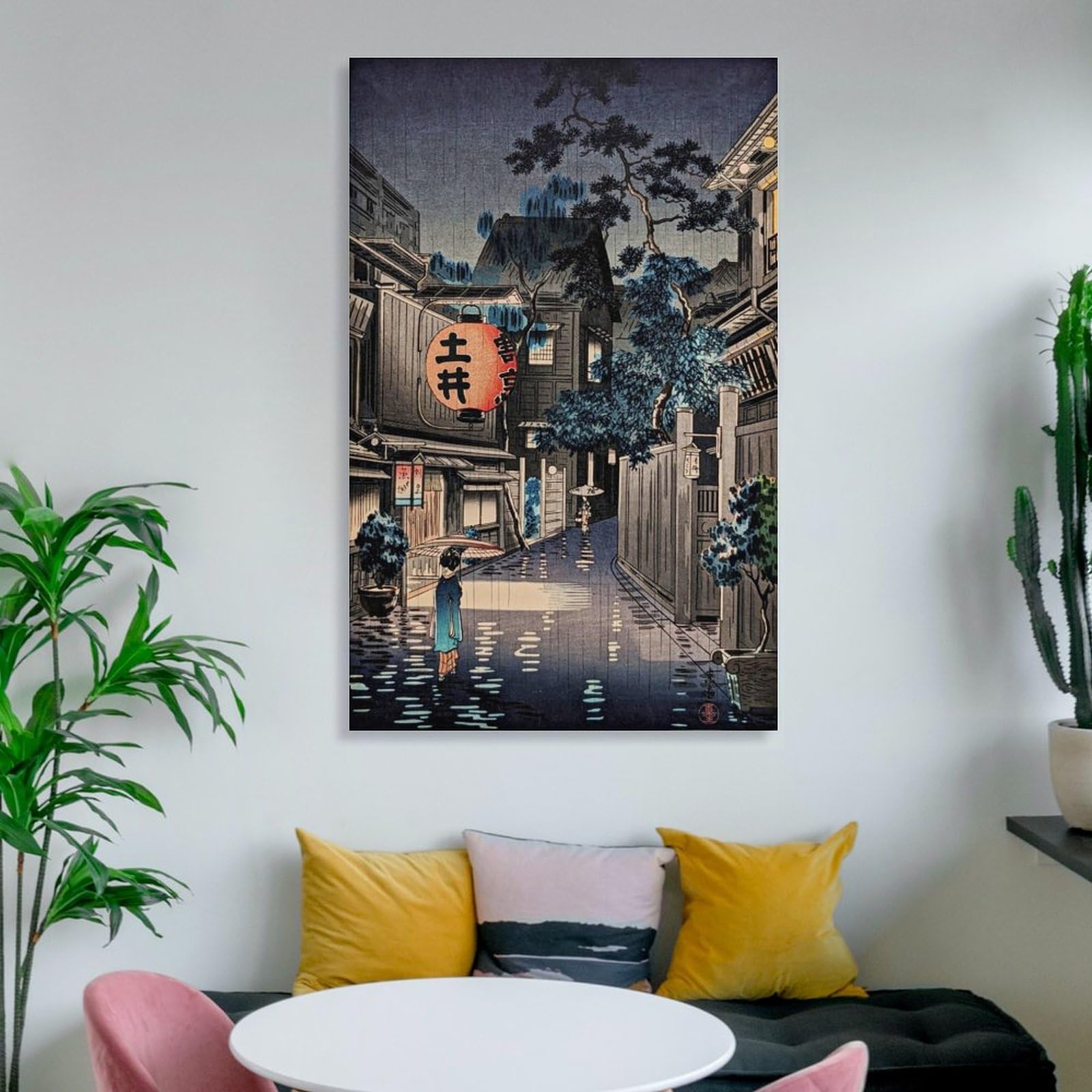 coco⭐︎KARE 壁画 絵２点set Amazon.com: CJTVMMD Japanese Artists Tsuchiya Koitsu Poster