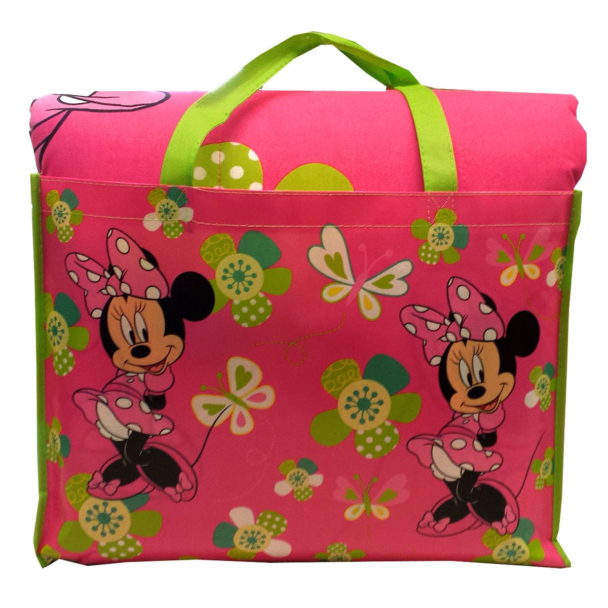 Minnie Mouse Twin Bedding Set Cameo Flowers Comforter Sheets