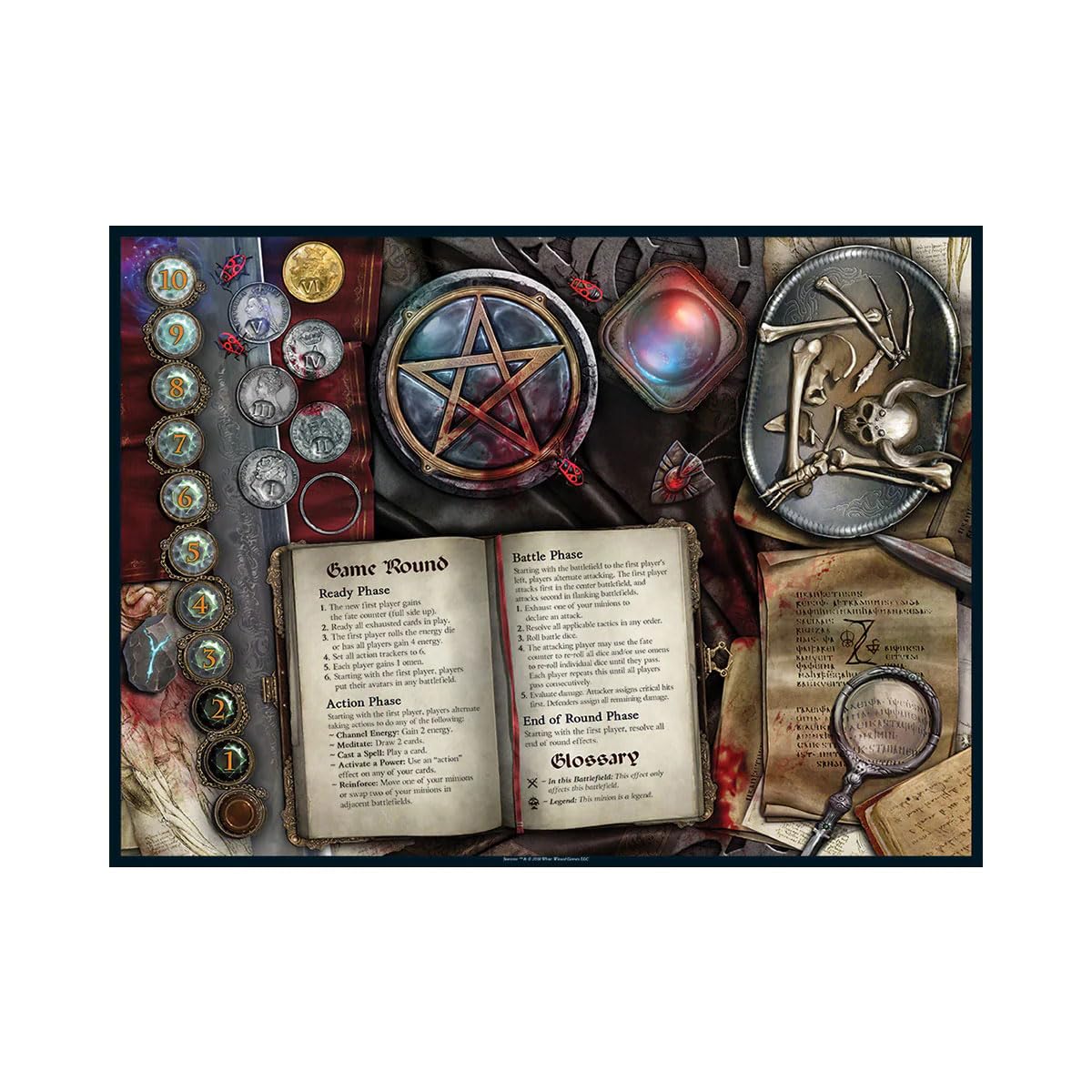 White Wizard Games Sorcerer Extra Player Board