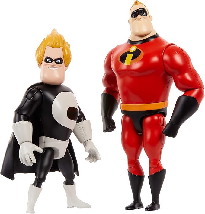 Disney Pixar Les Indestructibles Pack Ennemis Jurés, figurines