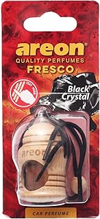 Smart Auto Areon Fresco Air Freshener - 4ml Black Crystal Scent for Car & Home Compact, Elegant, Long-Lasting Fragrance