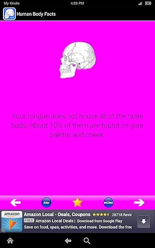 Human Body Facts: Fun Human Anatomy and Physiology Flash Cards app FREE! Learn about Bones, Muscles,