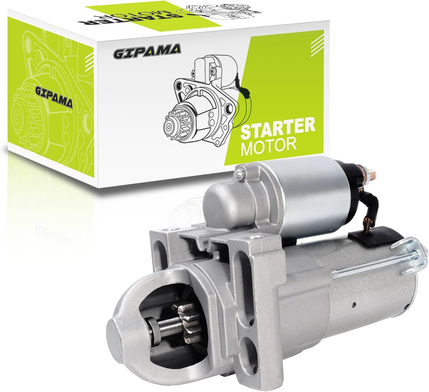 6494 Starter for Chevrolet GMC Cadillac Buick Isuzu Saab 03-08 V8 Gas Engin, Express 1500/2500/3500, Silverado 1500, Tahoe, Traiblazer, Savana 1500/2500/3500, Sierra 1500 Starter Motor 6494N
