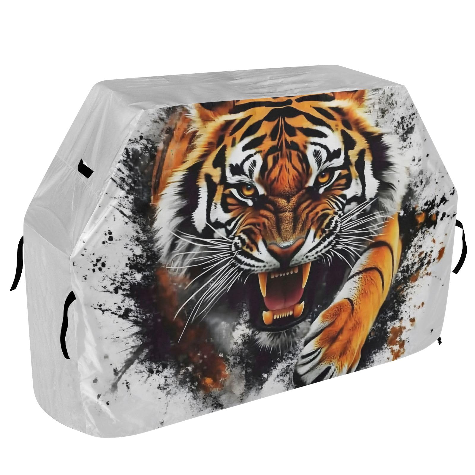 Fierce Tiger - Funda para barbacoa impermeable y resistente al aire libre