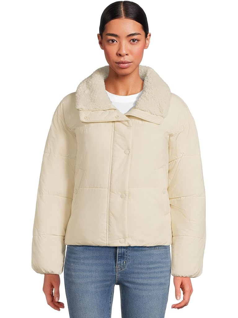 Beige Levi's® Western Puffer Jacket