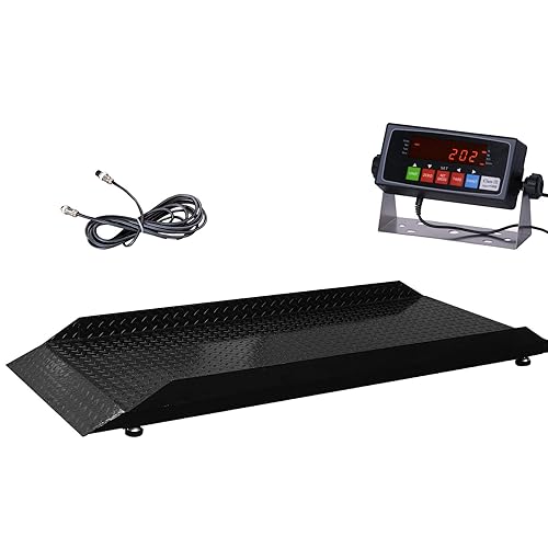 Miniatura 10 de PEC Scales Balanza de ganado mediaequipo de pesaje de animales de granja, capacidad 2000 x 0.2 lb para ovejas, cabras, alpaca, cerdo, etc.