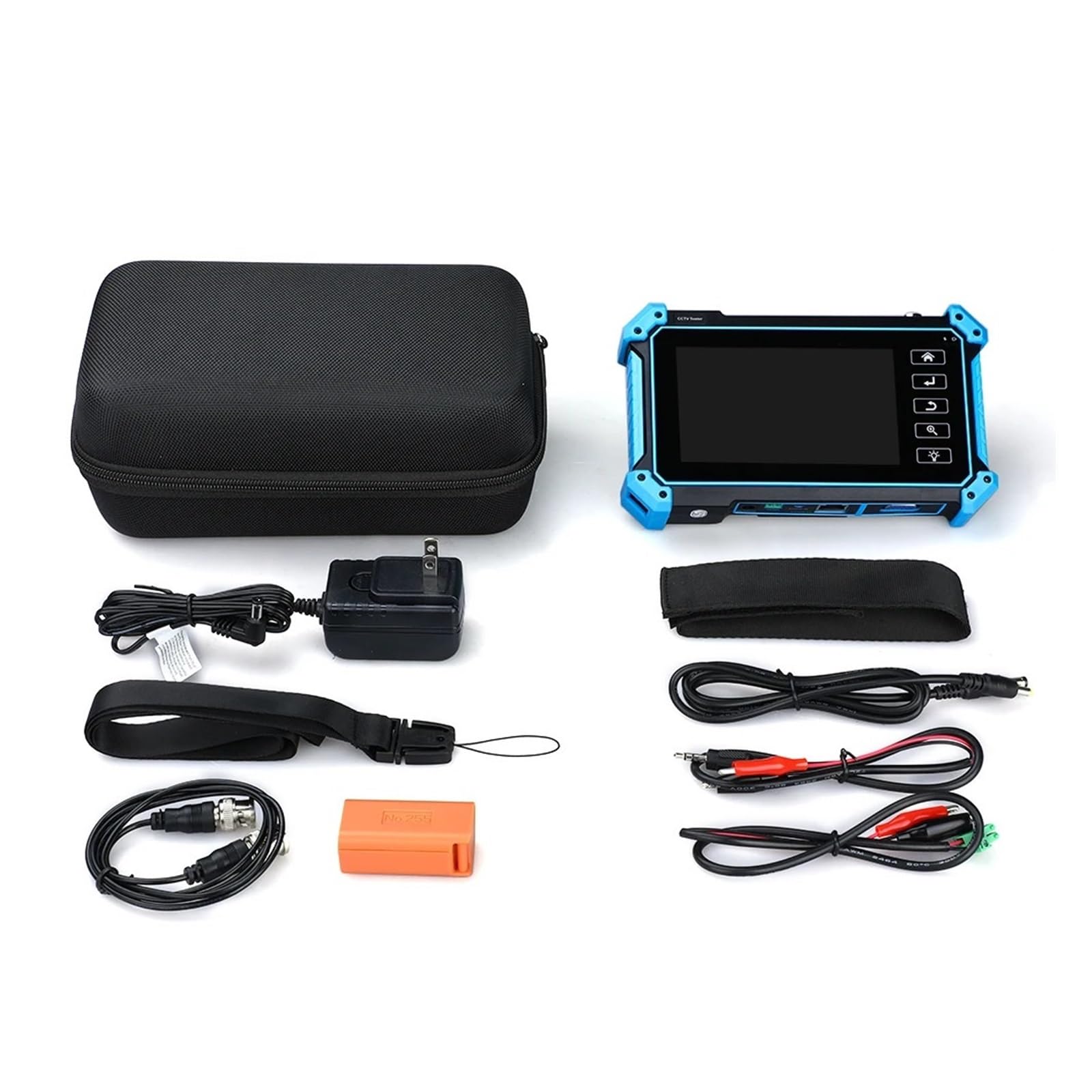 IP-Kameratester 8MP IPC Tester AHD CVI TVI CVBS Analoger Monitor CCTV Tester H.265/H.264 4K VGA Eingang RJ45 TDR/UTP Kabeltest CCTV Tester