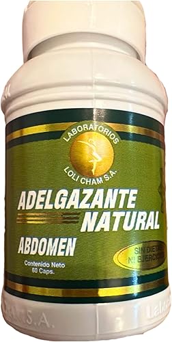 Suplemento de bienestar natural con ingredientes naturales  60 cápsulas  Adelgazante Abdomen
