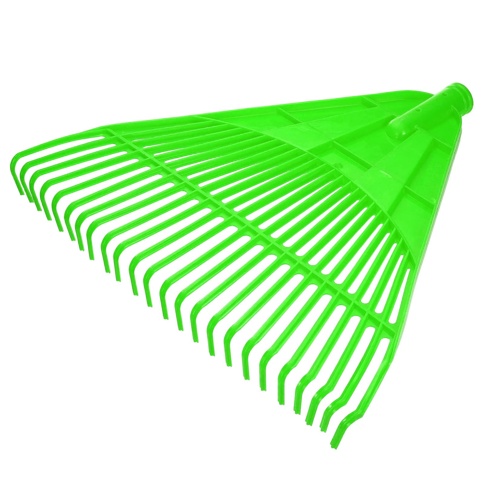 Tête de râteau de jardin 24 dents plastique pour enlever feuilles mortes sans effort