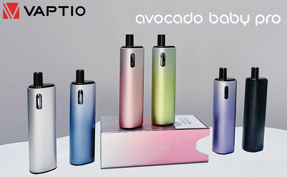 E-cig Original Vaptio Avocado Baby Pro Pod Mod Kit 1300mAh Vape 3,5 ml  0,6ohm Pod Vaporizer Elektronische Zigarette ohne E-Liquid ohne Nikotin:  Amazon.de: Elektronik & Foto