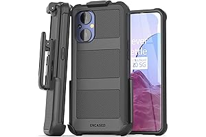 OnePlus Nord N20 5G Case Otterbox Armor Belt Clip Black