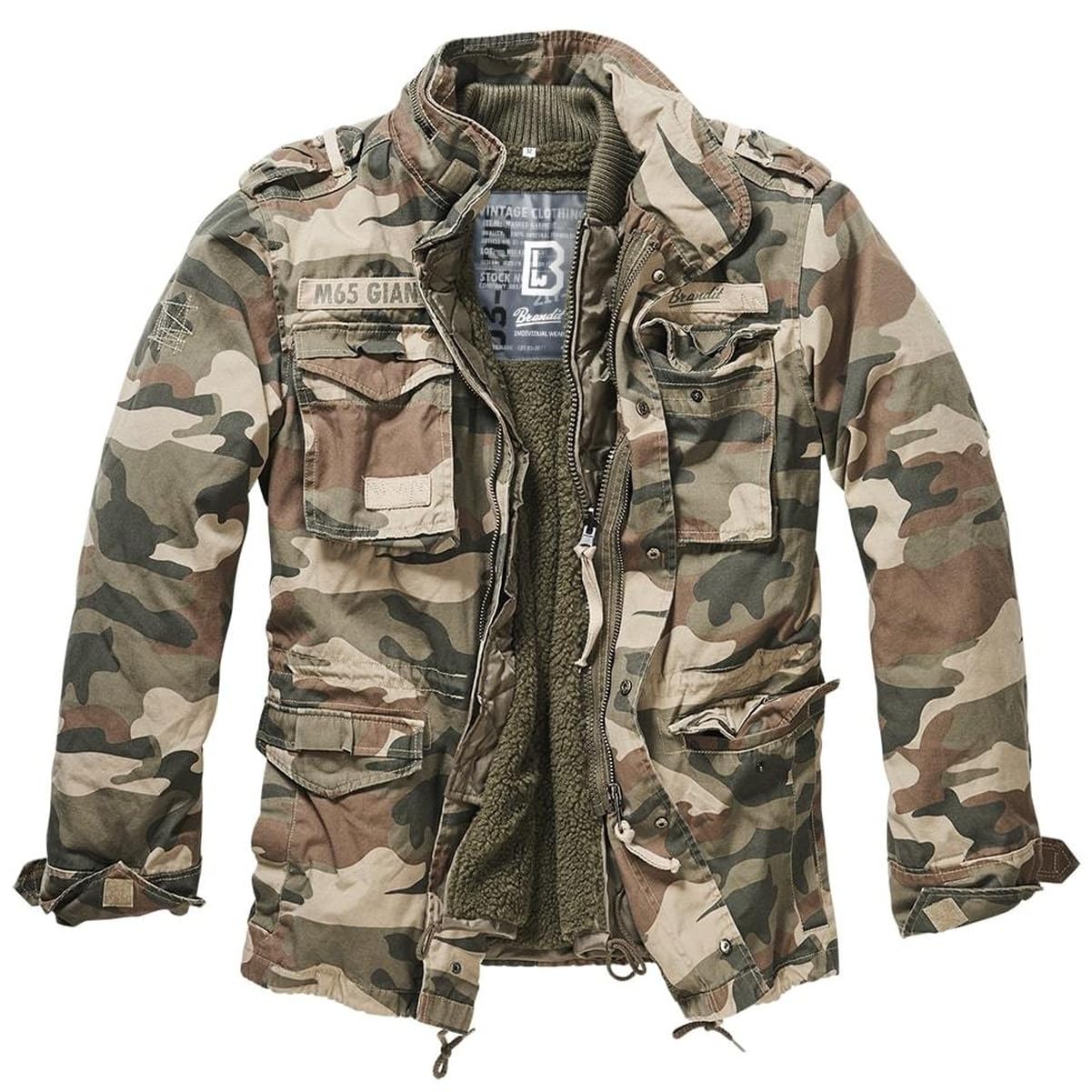 Brandit Men's M-65 Premium All-season Everyday Outdoor Field Jacket