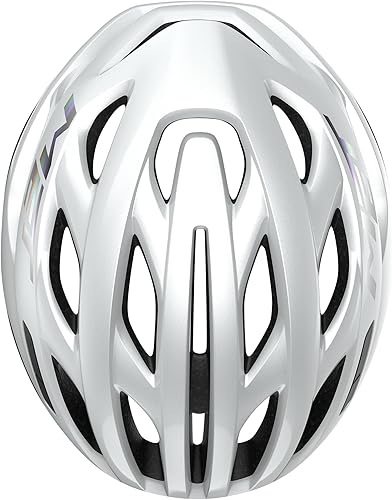 Miniatura 3 de MET Estro MIPS Casco, blanco holográfico brillante, talla S