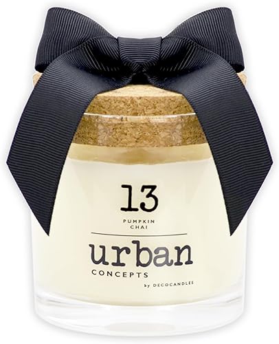 Miniatura 9 de Urban Concepts by DECOCANDLES Fresh Linen - Vela de soja altamente perfumada - Larga duración - Vertida a mano en Estados Unidos (9 onzas, corcho)