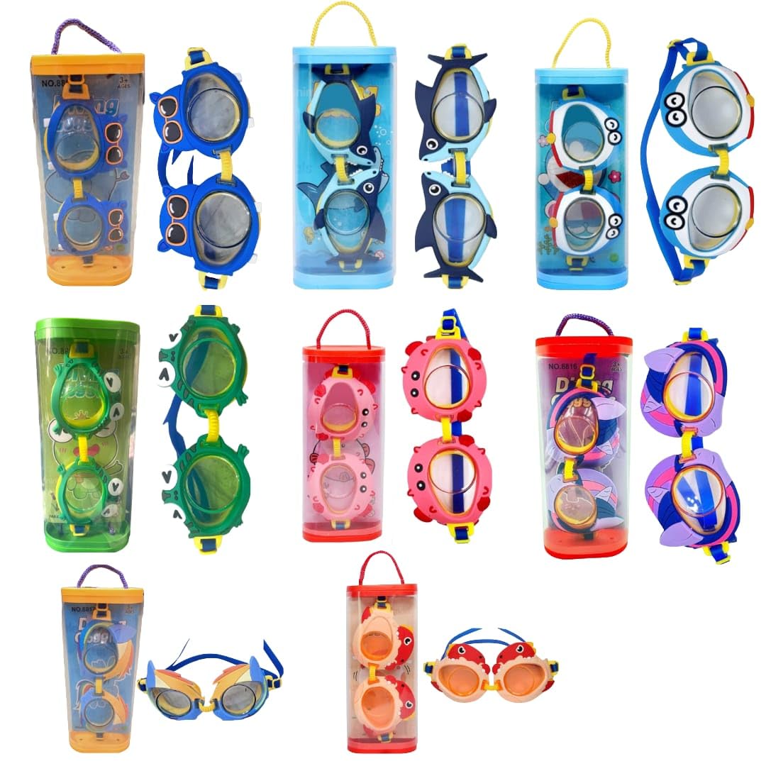 FETE PROPZ Kids Swim Goggles, Pack of 1 Swimming Goggles for Children Teens, Anti-Fog Anti-UV Youth Swim Glasses for kids Age 4-16 Years Old(Random Design) (B0CZM79FT2) Amazon Price History, Amazon Price Tracker