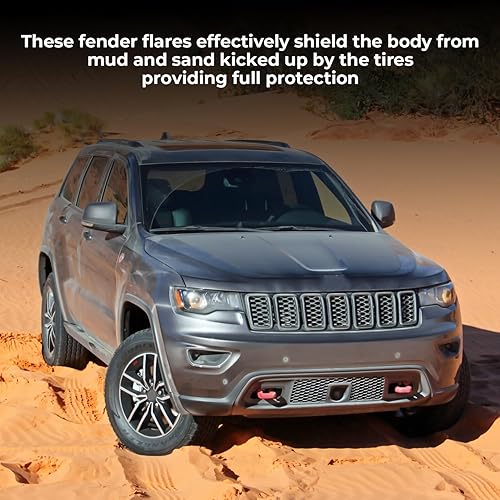 Miniatura 7 de KARPAL Carcasa de moldura para guardabarros delantero izquierdo del lado del conductor compatible con Jeep Cherokee CH1290111 LH 2014-2018