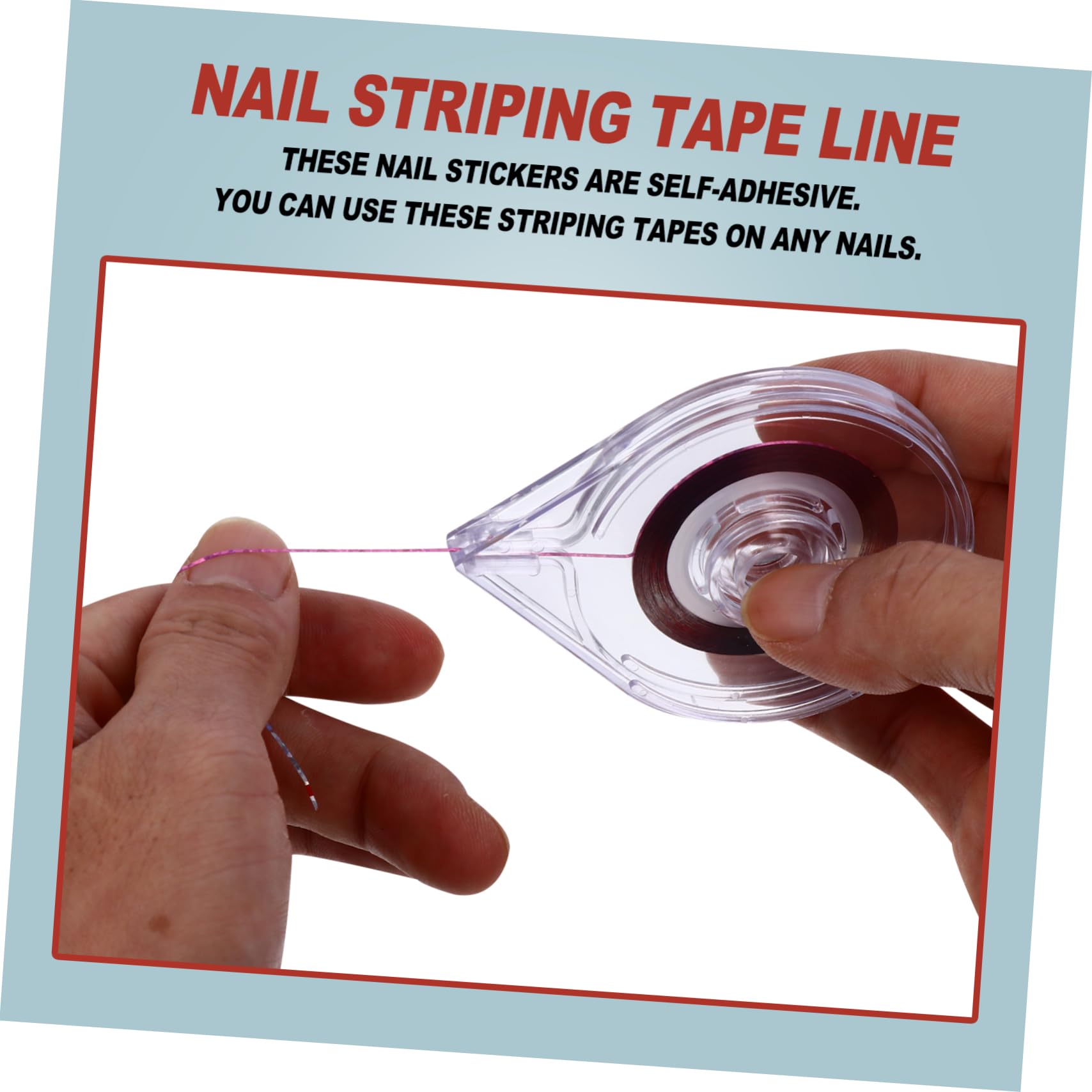 Beatifufu Nail Sticker Tape Set 38 Pieces Manicure Striping Tape Line for Nail Art Decor
