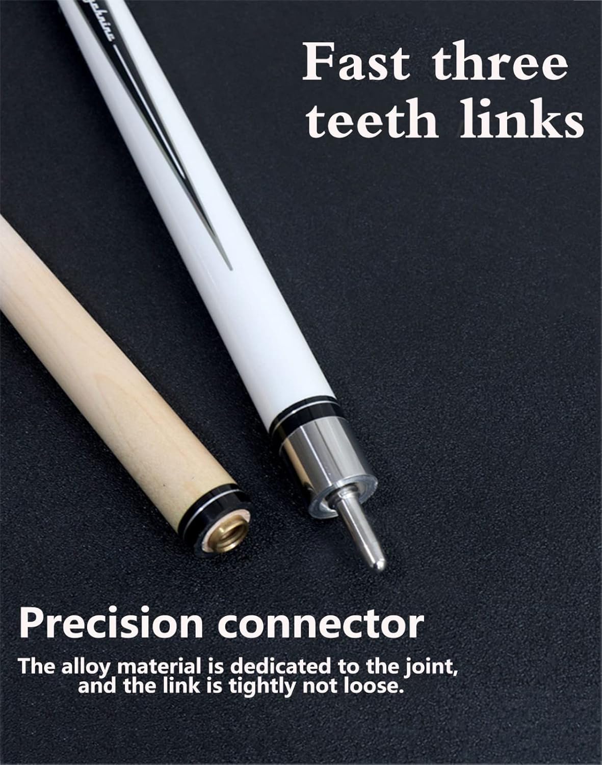 ビリヤードキュー ビリヤード 58インチ 19-20オンス プールキュースティック 熱処理されたシャフト素材で耐久性のあるビリヤード