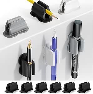Amazon FLRSMSLI 6 Pack Durable Silicone Pen Holder Adhesive amazon-flrsmsli-6-pack-durable-silicone-pen-holder-adhesive