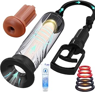 Améliorée Pompes à Pénis Sex Toys pour Homme - Pompe a Penisse Masturbeuse Homme avec Vaginette Silicone Pompe a Penis pour L'agrandissement du Pénis Sextoyse Homme Sex Toyspour pour Couple Plaisir