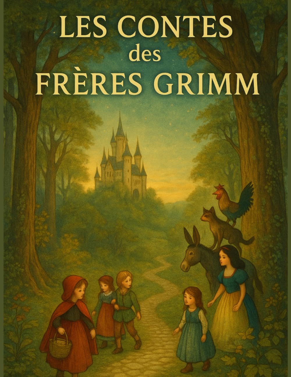 Les Contes des Frères Grimm (Édition française): Histoires éternelles pour petits et grands