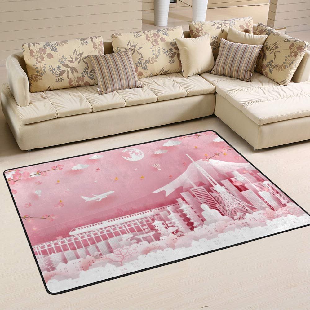 Tapis fleurs de cerisier Ruchen pour réchauffer un sol froid avec élégance