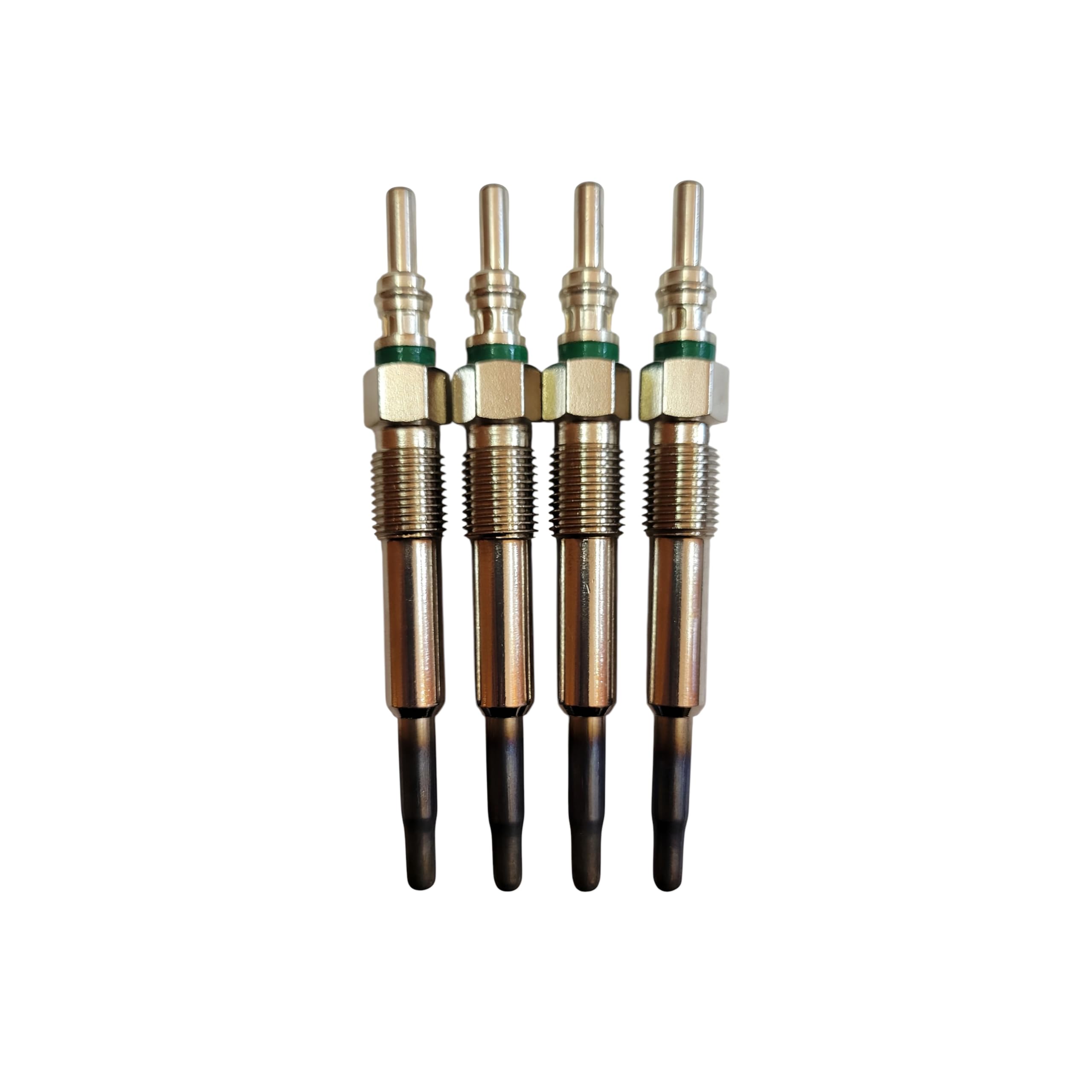 Diesel Glow Plug (Set of 4) | Compatible with Mahindra Renault Logan, Pulse, Micra 85 PS, Sunny, & Terrano Diesel | 1.5L dCi Diesel Engines | Dual Coil, Fast Heating, Long Life | TBS - The Black Smith