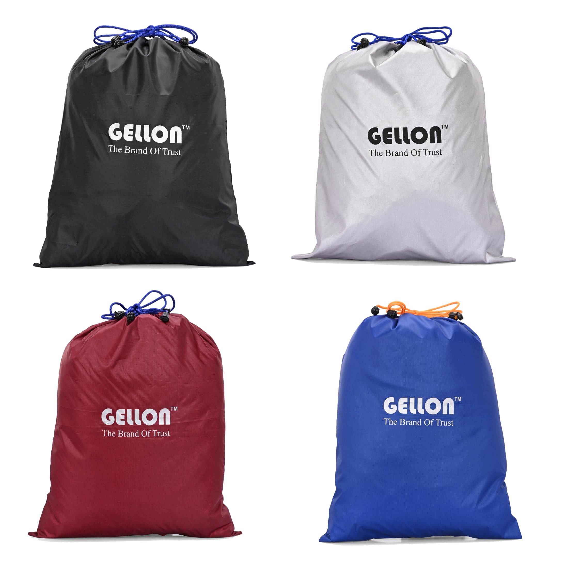 Gellon Water Proof in Umbrella Cloth Shoes Bag for Travel & Storage Travel Organizer for Women & Men Travel Accessories Shoes Cover Pouch Transparent Shoes Bag for Travel Essentials in 4 Colors