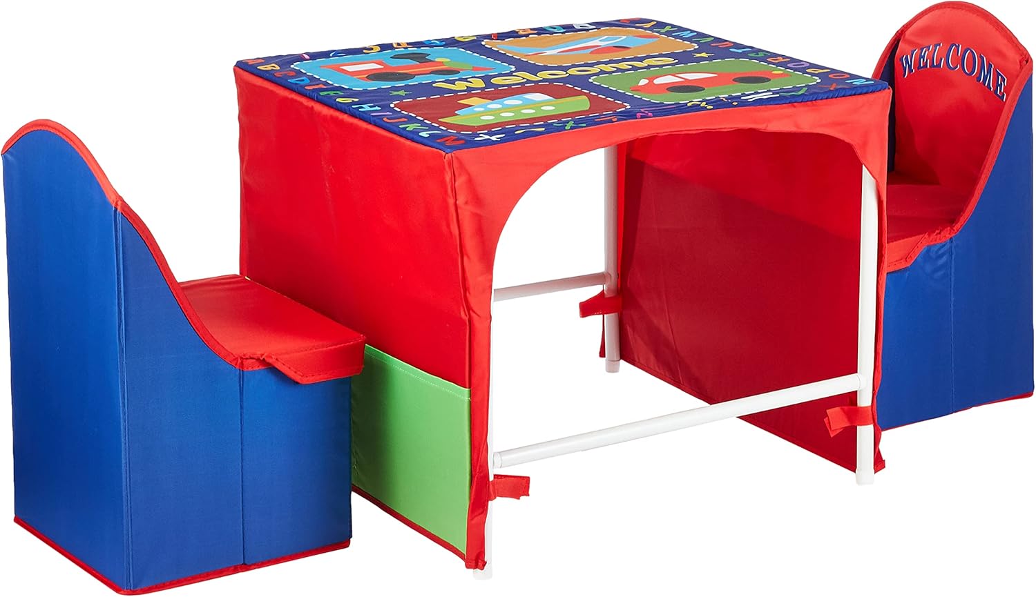 Home Folding Desk And 2 Chairs For Kids Tx138481 Buy Online at Best