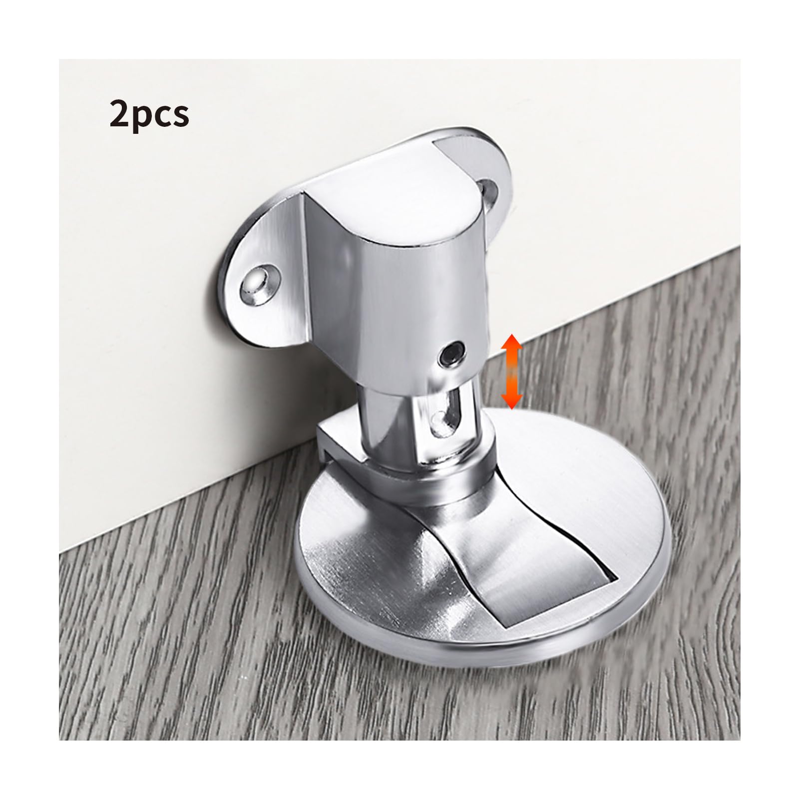 Amazon.co.jp: ドアストッパー 高さ調整可能 強力永久磁石付き ドアの