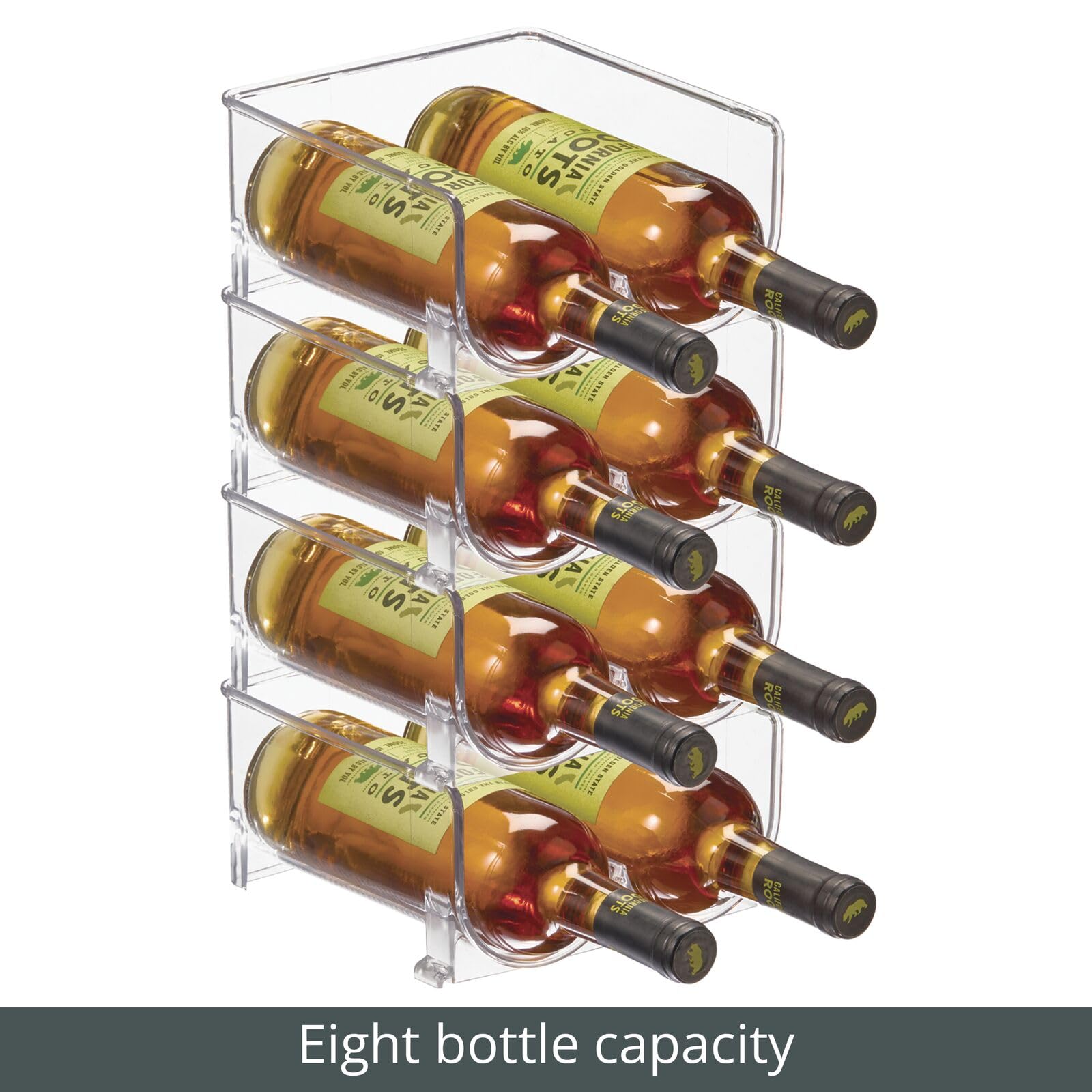 MDesign Casier à Vin – Rangement Empilable Pour Bouteilles De