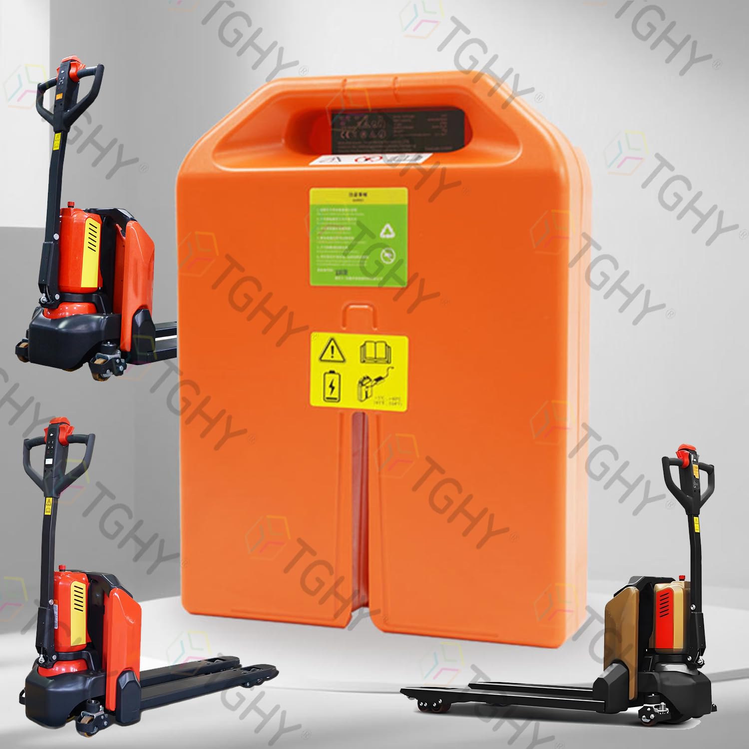 TGHY Batteria per Carrello elevatore Elettrico 24V 20AH 36AH Batteria al Litio Ferro fosfato 48V 20AH Batterie per transpallet Elettrico,24v36ah