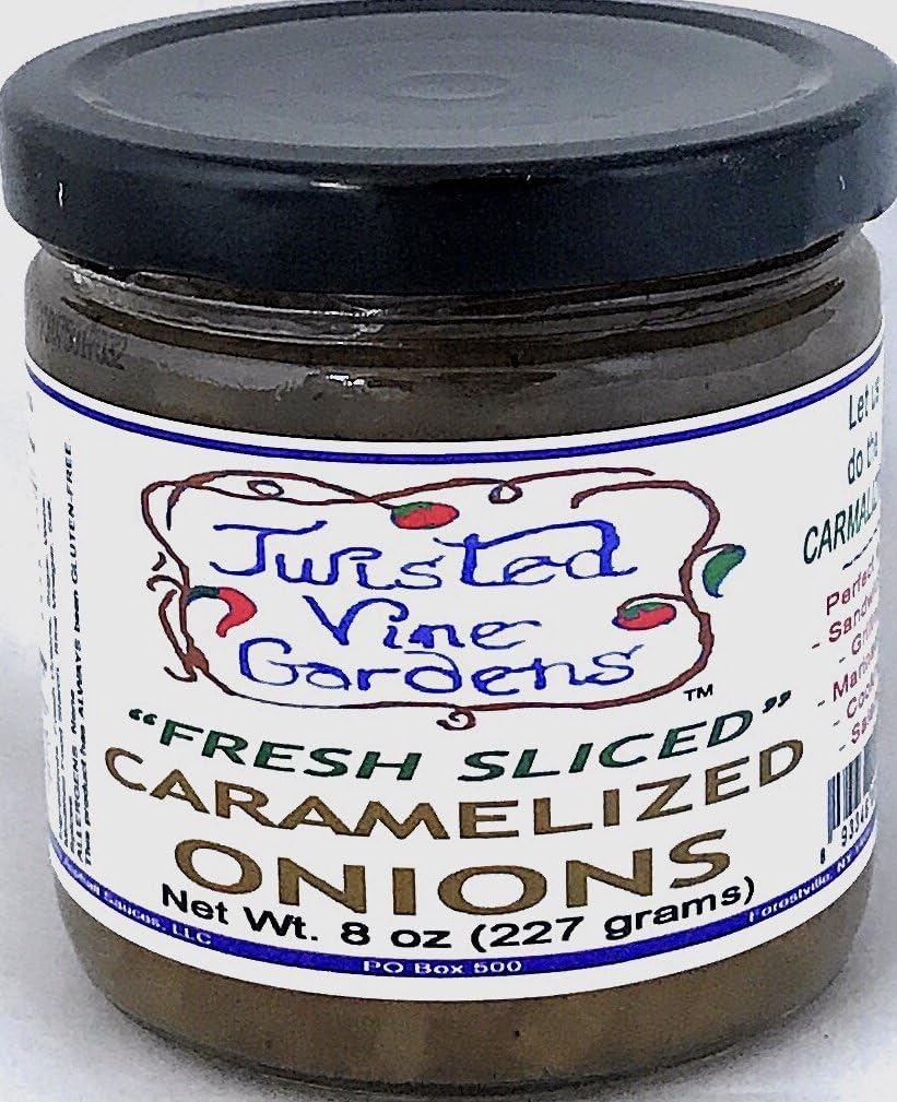 Caramelized Onions - Fresh Sliced by Twisted Vine Gardens