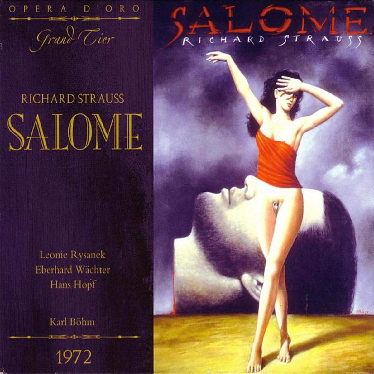 Strauss : Salomé. Rysanek, Wachter, Hopf, Böhm.