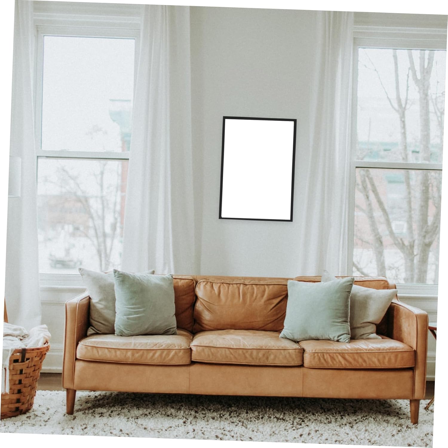 4pcs Magnetic Picture Frames Frame Self-adhesive Photo for Refrigerator Art for Diamond Drawing